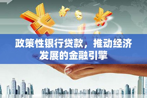 崁顶政策性银行贷款，推动经济发展的金融引擎