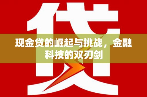 南岳现金贷的崛起与挑战，金融科技的双刃剑