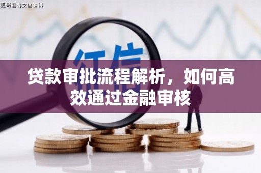 焦作贷款审批流程解析，如何高效通过金融审核