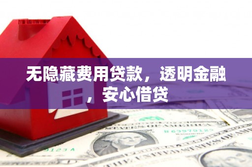 浔阳无隐藏费用贷款，透明金融，安心借贷