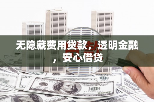 岱岳无隐藏费用贷款，透明金融，安心借贷