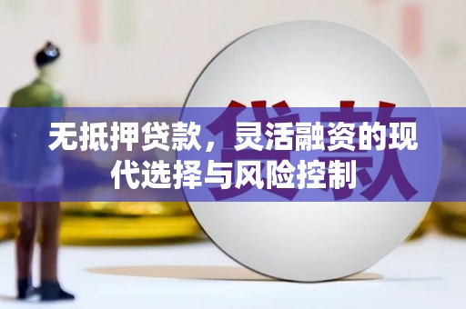 桐乡无抵押贷款，灵活融资的现代选择与风险控制