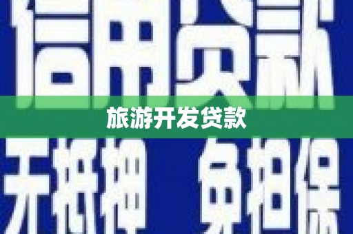 镇巴旅游开发贷款