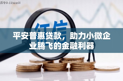 睢宁平安普惠贷款，助力小微企业腾飞的金融利器