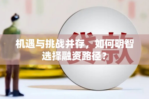 万全机遇与挑战并存，如何明智选择融资路径？